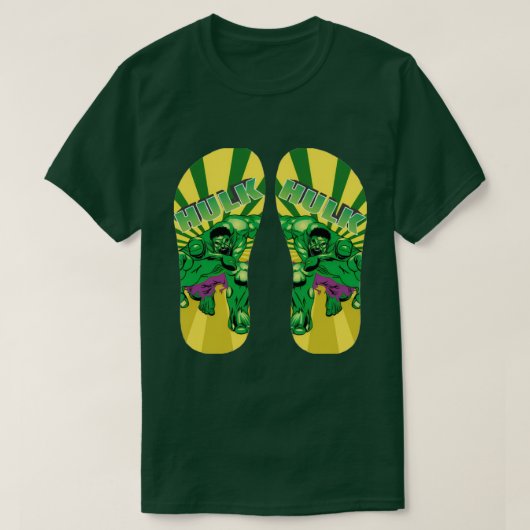 T-shirt Tongs de plage (Design devant)