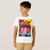 T-shirt Tongue Twister (Devant entier)