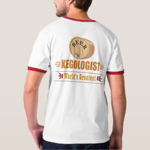 T-shirt Tonneau de bière humoristique