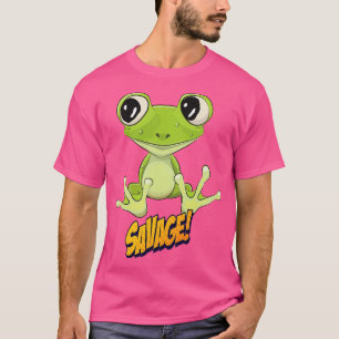T-shirt Tonneau de Grenouille Cute Kawaii