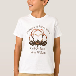 T-shirt Tons d'un prince garçon Pleine armure de Dieu