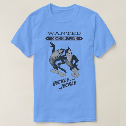T-shirt Tons rétro Heckle et Jeckle (Design devant)