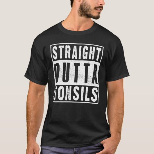 T-shirt Tonsillectomie Tonsil Remova (Devant)