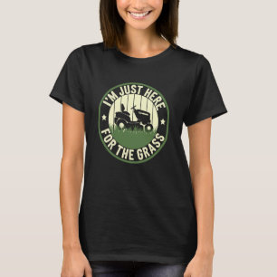 T-shirt Tonte de pelouse amusante pour paysagistes jardina