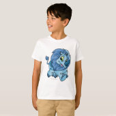 T-shirt Tonu bleu (Devant entier)