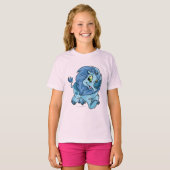 T-shirt Tonu bleu (Devant entier)