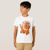 T-shirt Tonu Orange (Devant entier)