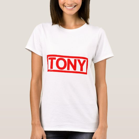 T-shirt Tony Stamp (Devant)