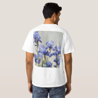 T-shirt Too Classy for Drama Rooster Among Iris Flowers El