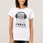 T-shirt Too Cloudy For Small Talks Cute Cloud Tee (Devant)