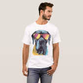 T-shirt Too Cool for Dog Days (Devant entier)