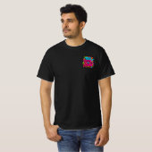 T-shirt Too Cool To Care — Men’s Bold Typography  (Devant entier)