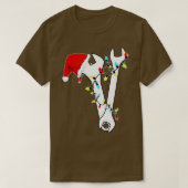 T-shirt Tool Wrench Technician Mechanic Engineer Christmas (Design devant)