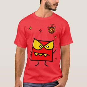 T-shirt toon Doodle Disco Dance Floor Doodle