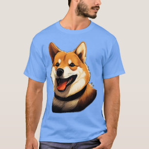 T-shirt toon Shiba Inu Chien mignonne Shiba Inu 5