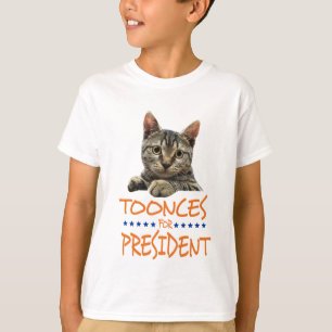 T-shirt toonces pour la chemise légère de président