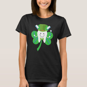T-shirt Tooth C Irlandais Dentiste Jour de la Saint Patric