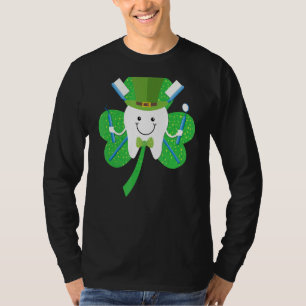 T-shirt Tooth C Irlandais Dentiste Jour de la Saint Patric