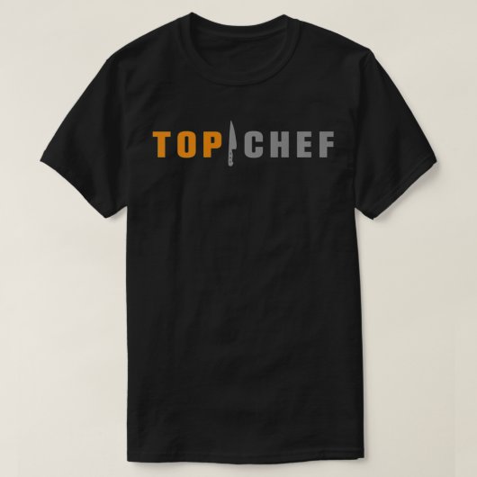 T-shirt Top Chef Logo SlimFit Premium Chef T (Design devant)