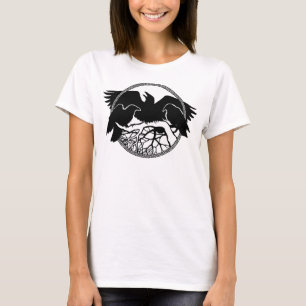 T-shirt Top Dames Débardeur corbeau pour femmes corbeau co