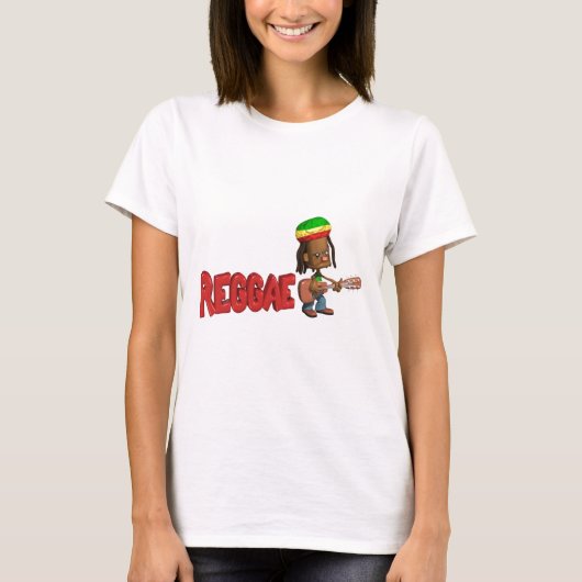 T-shirt Top Dames Reggae (Devant)