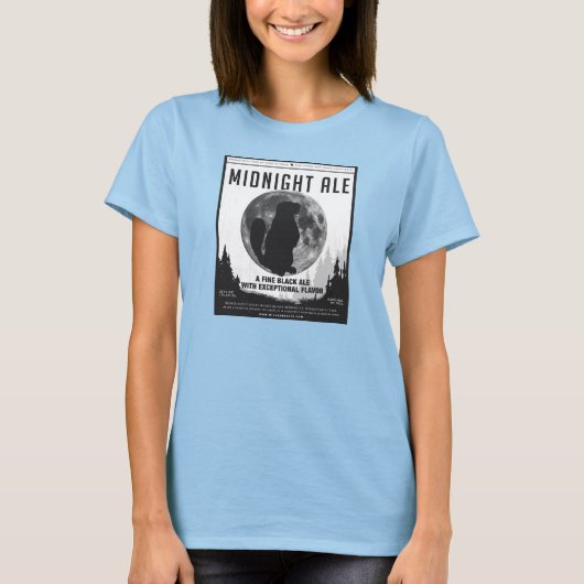 T-shirt Top de l'Ale de minuit féminin (Devant)