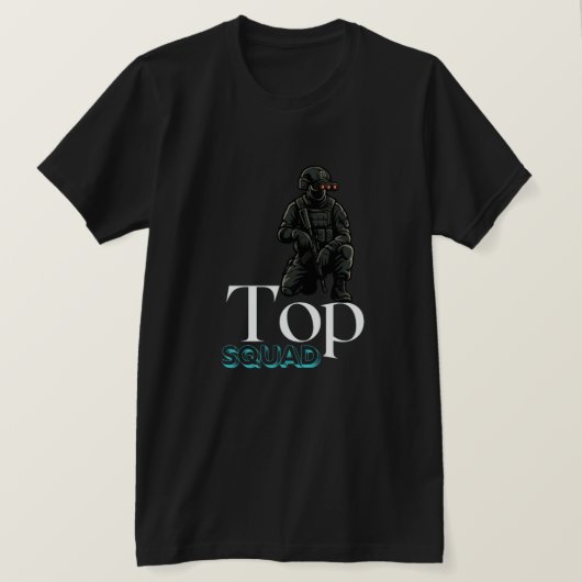 T-shirt Top ÉQUIPE (Design devant)