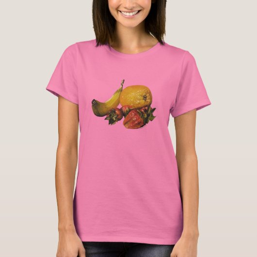 T-shirt Top femmes fruits (Devant)
