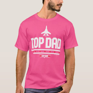 T-shirt Top Fête des pères d'armes à feu Top Papa