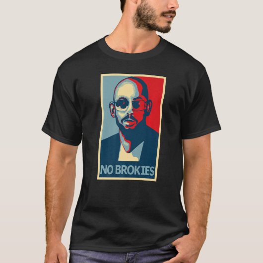T-shirt top g no brokies tatebros (Devant)