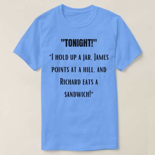 T-shirt Top Gear ce soir (Design devant)