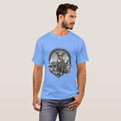 T-Shirt top gun chiot (Devant entier)