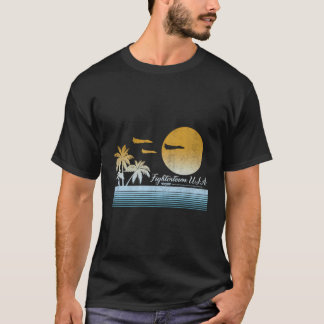 T-shirt Top Gun Fightown Usa Sunset