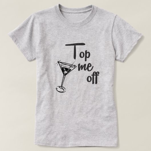 T-SHIRT TOP MOI OFF (Design devant)