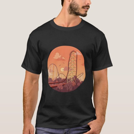 T-shirt Top Thrill Dragster (Devant)