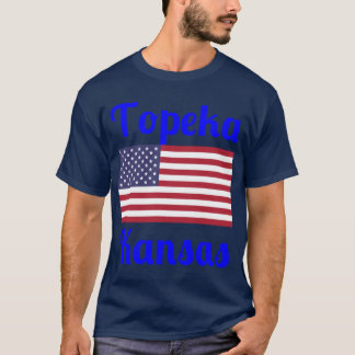 T-shirt Topeka Kansas Imprimés Élégants2