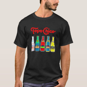 T-shirt Topo Retro Arts déçus Chico tenues en bouteille