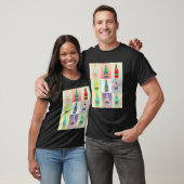 T-shirt Topo Retro Arts déçus Chico tenues en bouteille W (Unisexe)