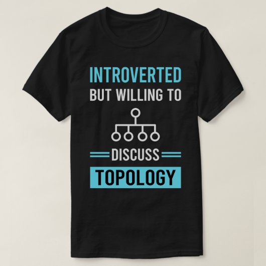 T-shirt Topologie introduite (Design devant)