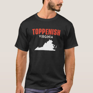T-shirt Toppéning Washington USA State America Travel Wash