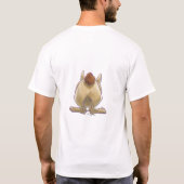 T-shirt Tops d'animaux de lapin (Dos)