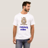 T-shirt Tops d'animaux de lapin (Devant entier)