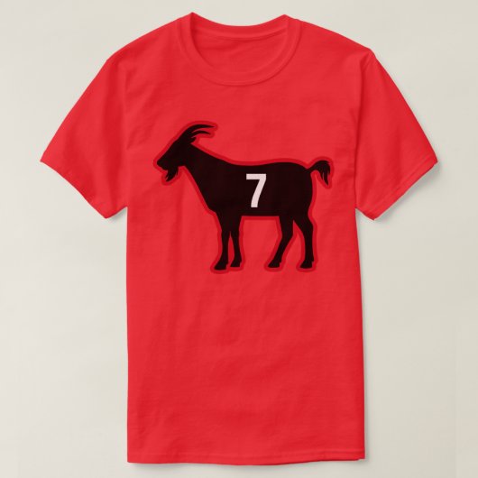 T-shirt TOR GOAT 7 Rouge (Design devant)