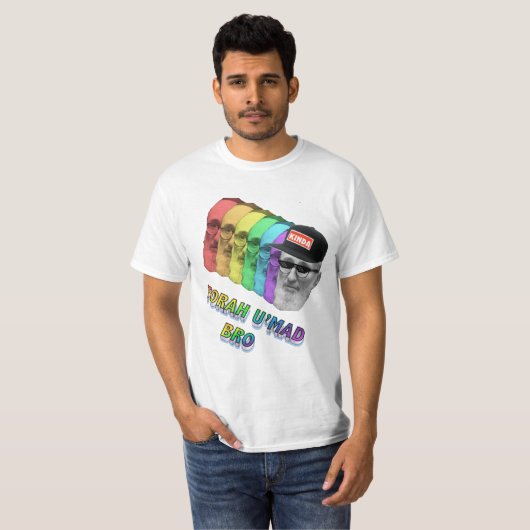 T-SHIRT TORAH U'MAD BRO (Devant entier)
