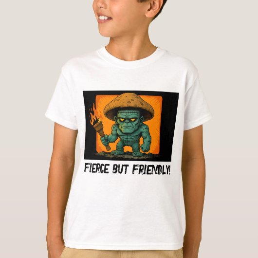 T-shirt Torch & Temper – Conception de bête champignon (Devant)