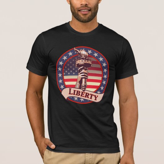 T-shirt Torche de la liberté (Devant)