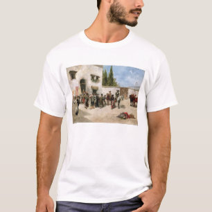 T-shirt Toréadors se préparant au combat (huile sur le