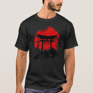 T-shirt Torii japonais sous le soleil