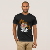 T-shirt Tornade à bulles TAZ™ (Devant entier)