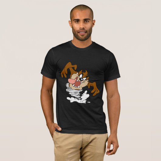 T-shirt Tornade à bulles TAZ™ (Devant entier)